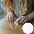 thumbnail image 1 of Greenadscape 3Pack Acrylic Storage Box for Office Use Display Case 8.0x8.0x4.0in, 1 of 8