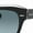 Black on Transparent/Blue Gradient Grey, variant on Ray-Ban Women's Rb2186 State Street Square Sunglasses