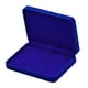 thumbnail image 1 of Caja de presentación de joyería de madera, conjunto de joyas de terciopelo, organizador de almacenamiento, soporte para , Azul azul 2, 1 of 6