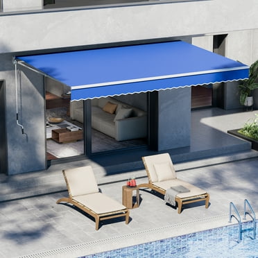 13.1'x8.2' Patio Awning Retractable