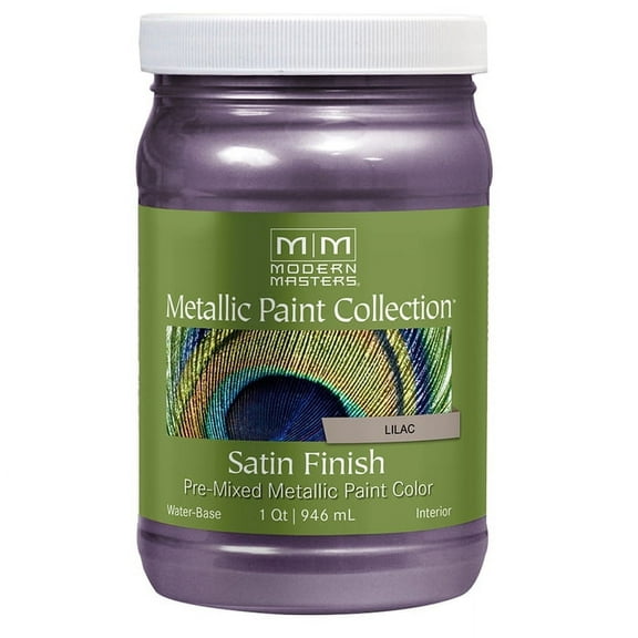 Modern Masters  Shimmer  Satin  Lilac  Metallic Paint  1 qt.