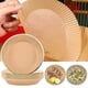 thumbnail image 2 of 100pcs Air Fryer Disposable Non-stick Baking Steamer Paper Liner Parchment Round, 2 of 5