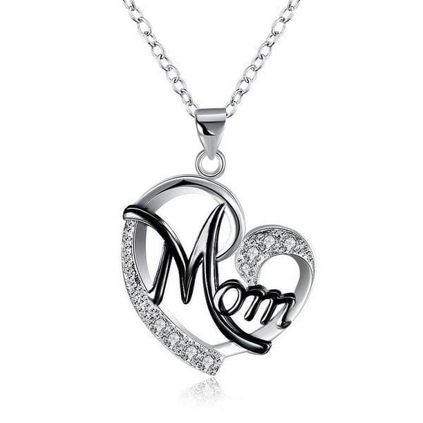 Collar para mujer, Joyas para mujer, Joyas para mujer, Colgante de oro con circonitas galvanizadas dicroicas, Ángel dorado, un collar