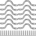 thumbnail image 4 of 12 Pcs Sangles pour Pont de Bateaux en Acier Inoxydable Poignées de Kayak en Acier Inoxydable, 4 of 9