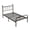 Twin/35.43 x 74.80 x 42.72 inch, variant on Alvantor Metal Platform Bed Frame, Classic Iron Art Headboard & Footboard, Stable & Noiseless, 11.9 Inch Under Bed Storage, No Box Spring Needed, Easy Assembly, Black