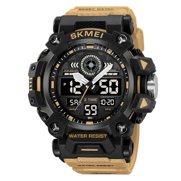 Men's Watch Waterproof Digital Sport Watch Military Digital Watches for men Alarm Back Light Classic Large face Watch