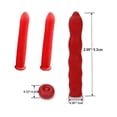 thumbnail image 5 of Caulk Cap Caulk Saver Cap Caulk Finishing Tool Caulk Saver Caps Caulking Tube Covers Tube Caps for Sealing and Preserving, Red (20 Pieces), 5 of 9