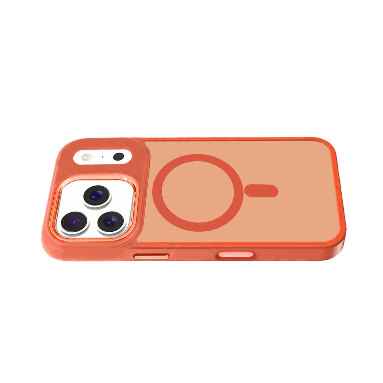 Thin Fit Magnetic Charging Back Cover for iPhone 17 Pro Max - Orange