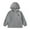 Gray, variant on LYHaoo Girls Sun Jacket UPF50+ Lightweight Hooded Coat For Outdoor Activities Casual Wear Windbreaker For Kids Sizes 8-9 Years Green(Big Kid)