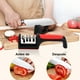 thumbnail image 3 of Afilador De Cuchillos Y Tijeras Cocina 4 En 1 Kimhi Acero Inoxidable Base Antideslizante Y Diseño Ergonómico Manual Color Negro, 3 of 7