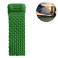 thumbnail image 2 of Matelas Ultraléger, Matelas de camping Gonflable Vert, 2 of 3