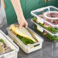 thumbnail image 5 of Ganfancp Conservación de Alimentos Caja Sellada Tanque de Almacenamiento para Cereales Caja Grande de Almacenamiento de Alimentos de Cocina Fruta Seca Té Tanque Sellado Liquidación Ventas Hoy Ofertas, 5 of 5