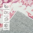 thumbnail image 6 of Wondo 4x6 Area Rugs for Living Room, Washable Area Rug, Rugs for Bedroom, Kitchen Rugs, Vintage Boho Carpet, Soft Non-Slip, Low Pile Area Rug for Office Dining Room, Pink, 6 of 8