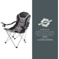 thumbnail image 7 of Picnic Time 803-00-175-634-0 Washington State Cougars Digital Print Reclining Camp Chair, Black, 7 of 7