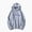 C07-Grey, variant on Xudanell Hoodies for Teen Girls Womens Oversized Sweatshirt Solid Color Long Sleeve Loose Sports Fashion Hoodies