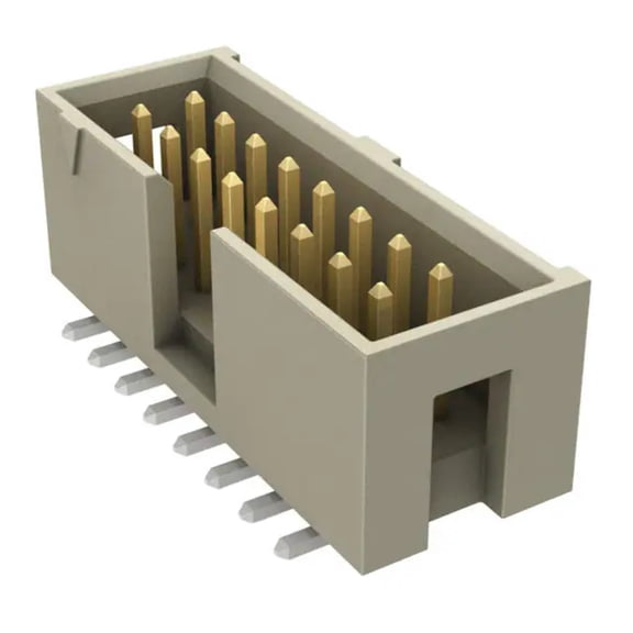 HTST-108-01-S-DV-TR Connector Header Surface Mount 16 position 0.100 (2.54mm) :Rohs HTST-108-01-S-DV