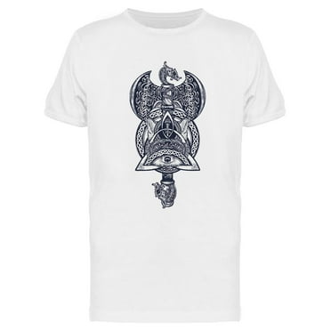 Axe Celtic Style T-Shirt Men -Image by Shutterstock, Male Large