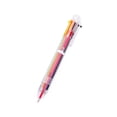 thumbnail image 1 of TFixolBallpoint Pen Multicolor 6 In 1 Colorful Spring Retractable Design 0.5mm Ballpoint Pen Gift Scrapbooks Tool Birthday Card for Friends Students Stationery Office Workers Home School Supplies, 1 of 7