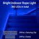 thumbnail image 4 of Luces tipo cuerda FOEERS, 10 m, 360, LED azules, exteriores, impermeables, 110 V, 4 of 6