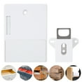 thumbnail image 3 of Serrure Intelligente pour Armoire, Serrure Électronique pour Tiroir avec 2 Méthodes de Déverrouillage, Rebond Automatique pour Garde-Robe et Casier, Installation Sans Perçage, 3 of 8