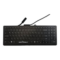 Seal Shield Cleanwipe Pro Waterproof Keyboard, Black SSKSV101PRO