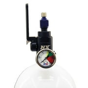 Nitrous Express 11500-15 DF5 System for 15lb. Bottle (14 ft D8 Line, Solenoid and Fittings, N2O Gauge, NHRA Safety Valve)