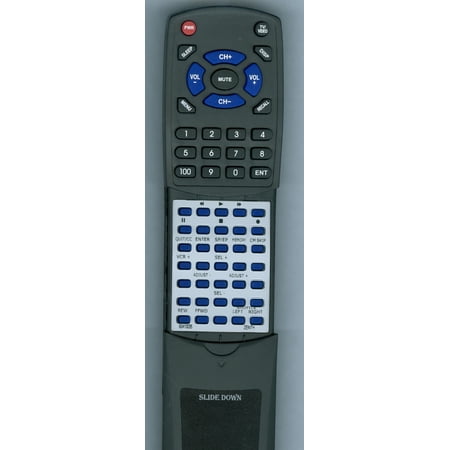 Replacement Remote for ZENITH 924-10035 92410035 RT92410035 VRA424 IQVB423 IQVB425 VRS418 6711R2N004B 924-10052 92410052 MBR424 MBR425Z 6