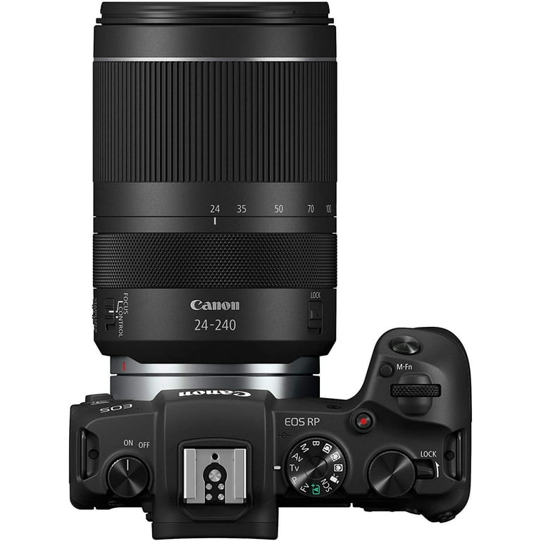デジタルカメラ Cannon EOS RP RF24-240mm F4-6.3 IS USM Canon EOS RP Mirrorless Camera with RF 24-240mm Lens, 26.2MP Full