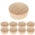 thumbnail image 1 of MOVTOTOP 50Pcs Wood Color Wood Plugs Carpenter Bee Plugs for Beehive Repair, 1 of 7