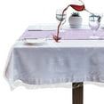 thumbnail image 5 of Heavy-Duty Deluxe Crystal Clear Vinyl Tablecloth Protector 54" x 74" - Oblong, 5 of 7