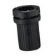 thumbnail image 4 of Tuerca de grifo de base fija, multiusos, resistente, para lavabo, fijación de tuerca de grifo Negro, 4 of 9