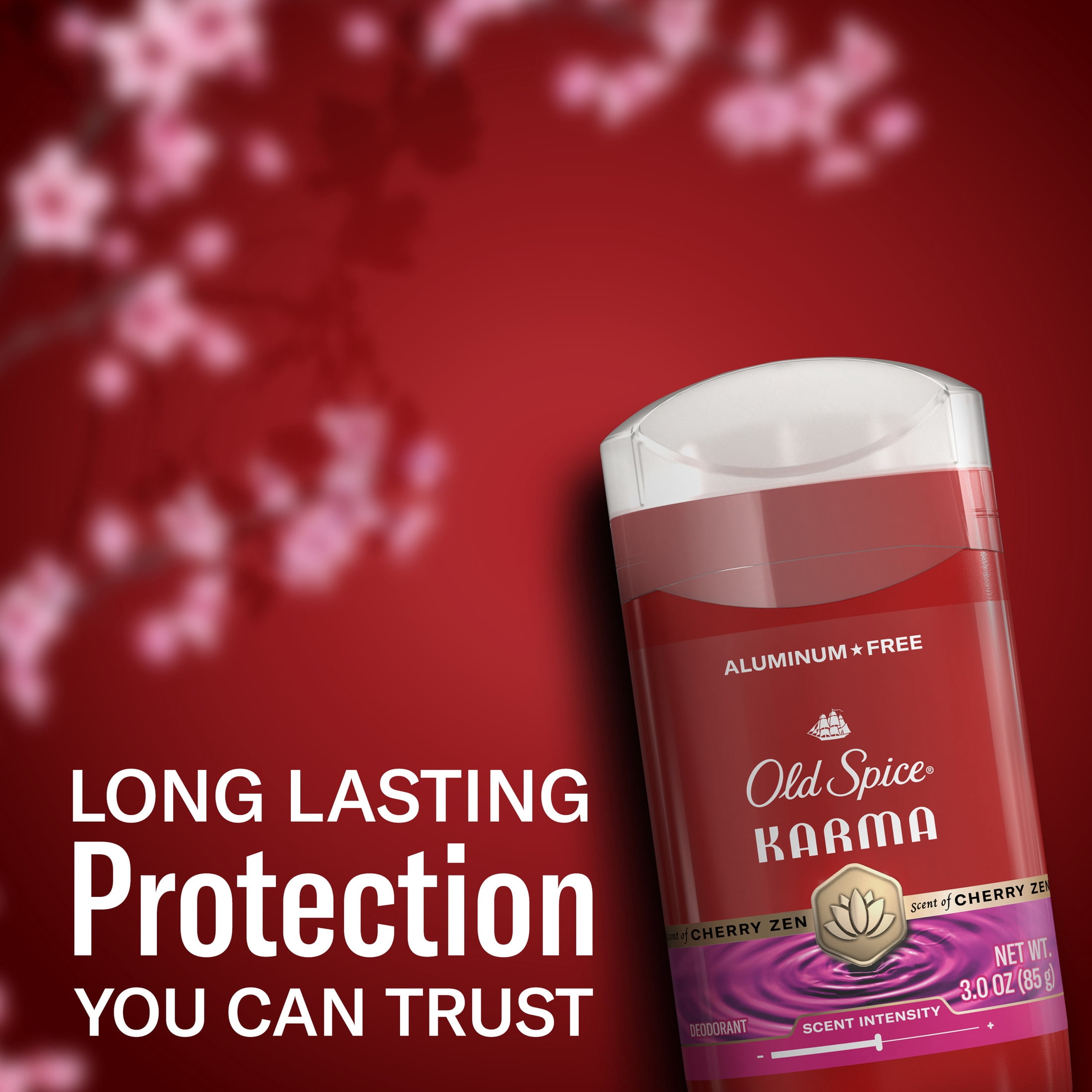 Old Spice Deodorant for Men, Aluminum Free, Karma, 24/7 Odor Protection, 3.0 oz