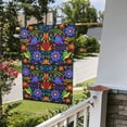 thumbnail image 5 of Wukai Colorful Floral Garden Flags Double Sided Welcome Garden Yard House Flags Outside Outdoor House (Only Flag), 5 of 8