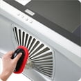 thumbnail image 2 of EeaseCA Kitchen Cleaning Brush with Handle Home Bathroom Strong Decontamination Scrub Brushes (Red), 2 of 4