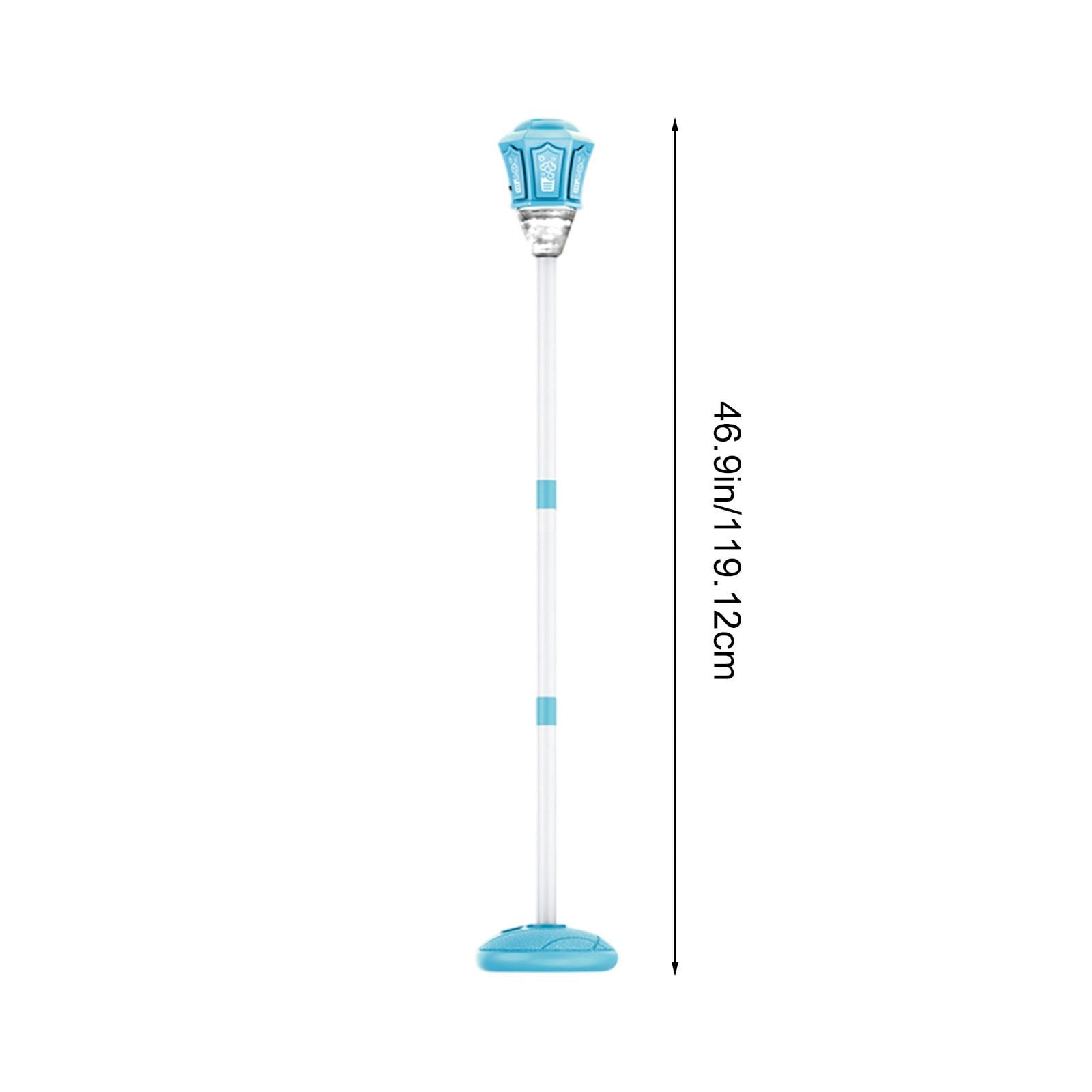 Bubble Machine for Kids, Rechargeable Automatic Bubble Maker with Light Music, Street Lamp Bubble Tower with Lights, for Outdoor Party, Wedding, Outdoor Garden