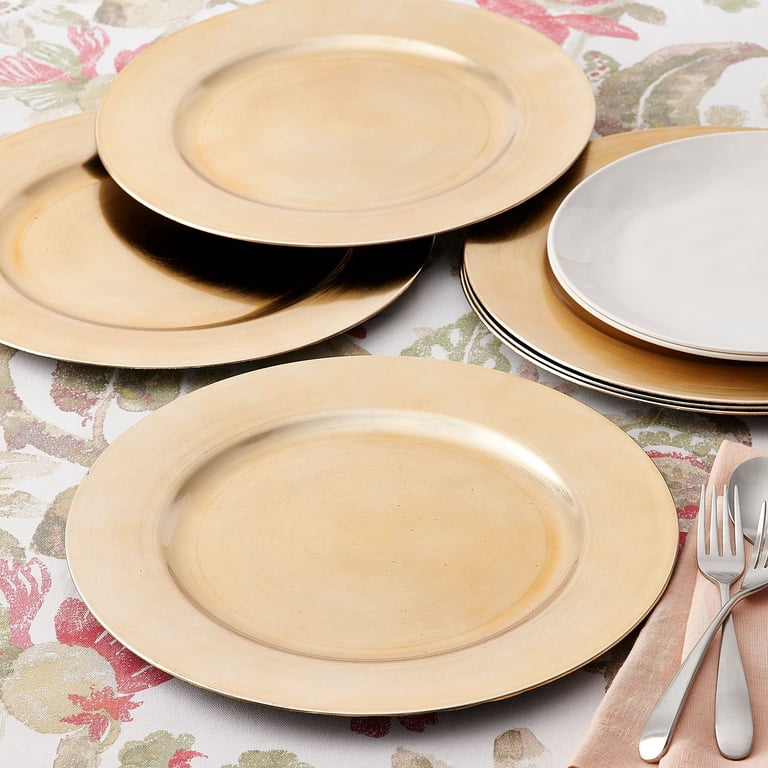 Celebrate It Gold Charger Plates, 13", 48-Pack photo 8