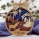 thumbnail image 2 of Wooden Christmas Decorations Christmas Tree Decorations C, 2 of 5