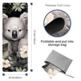 thumbnail image 4 of Koala 72.8"x26.8" Gym Towel with Features and Storage Bag – Yoga, Pilates, Fitness, and More, 4 of 6