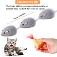 thumbnail image 6 of Mini Remote Control Rat Fake Mouse Prank Toy with Cheese Controller, Realistic Stuffed Animal Plush Mouse Interactive Cat Toys Halloween Trick Spooky Funny Toy for Cats Dogs Kids (Grey), 6 of 7