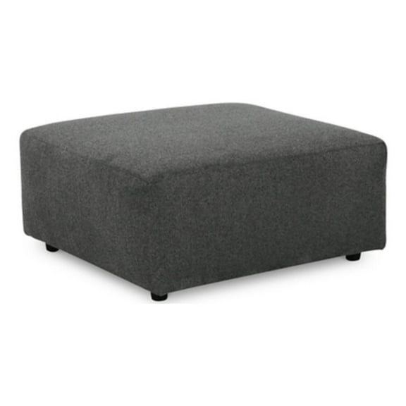 Signature Design by Ashley Edenfield Charcoal Oversized Accent Ottoman