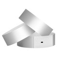 thumbnail image 1 of Visland 100 Pcs Synthetic Paper Wristbands Disposable Waterproof Wrist Strap Event Bands Replacement Wristband Set Identification Bracelets, 1 of 8