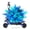 Blue, variant on NANROBOT D4+ MAX Electric Scooter,42MPH Speed 2400W Dual Motor 10" Off-road Tires Foldable E-scooter