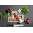 thumbnail image 3 of Irish Terrier Cozy Christmas Glass Cutting Board Large 12 in x 15 in, 3 of 5