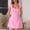 Pink, variant on Women's Square Neck Cap Sleeve Fully Lined Mini Dress Zipper A Line Party Club Dresses, Mother of The Bride Dresses, Formal Wedding Guest Dress(Pink,XS)