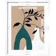 thumbnail image 5 of Art.com Slender Stems I Blue Art Print by Danhui Nai, White Frame Wall Art, 17" x 21", 5 of 5