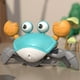 thumbnail image 5 of Cangrejo que se arrastra JShteea mascota eléctrica de cangrejo Musical para niños pequeños regalo navideño, 5 of 8