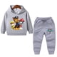 thumbnail image 3 of Conjuntos de chándal para bebés y niños pequeños, conjunto de ropa para niños de 1 a 8 años, Sudadera con capucha de manga larga, pantalones, traje para primavera y otoño, 3 of 5