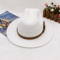 thumbnail image 2 of Men Panama Hat Mens Straw Trilby Look Various Sizes Beach Hat, 2 of 5