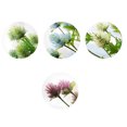 thumbnail image 6 of COSMOBETTY 1 Pc Violet Silk Flower Trifurcate Eryngo Shape European Style for Wedding Home Party Garden Decoration, 6 of 8