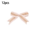 thumbnail image 2 of RuiJiao Clearance Lace Bow Christmas Tree Decoration Lace Set Of 12 Christmas Tree Decoration, 2 of 6